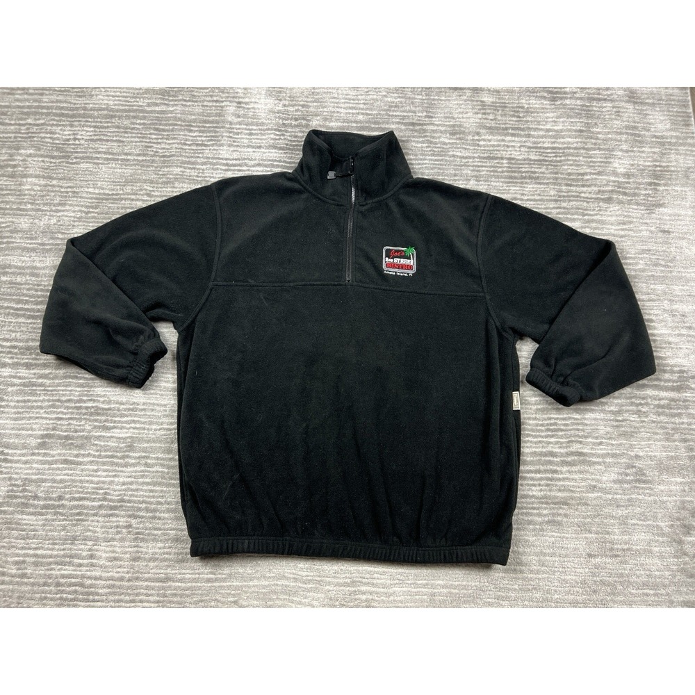 Colorado Timberline Fleece Pullover Mens XL Black 1/4 Zip Joe's Bistro Florida